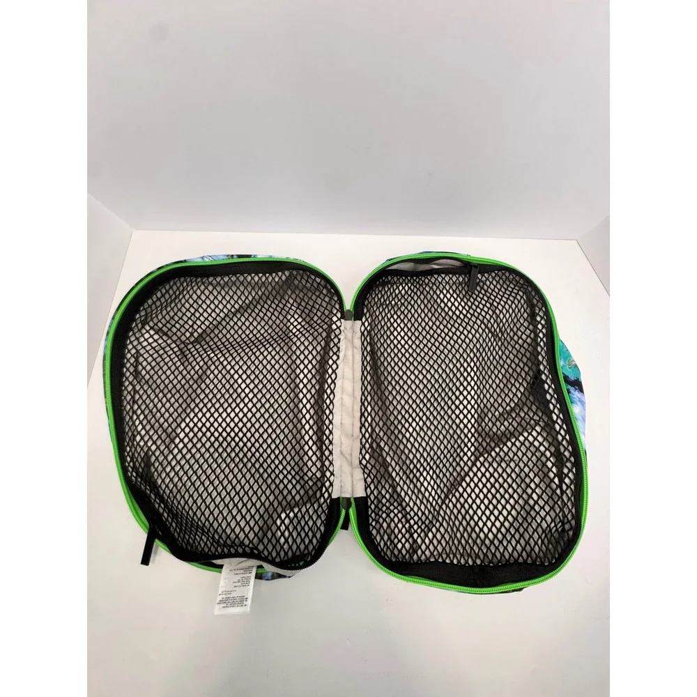 Adidas by Stella McCartney Blue Marble Print Travel Organizer Mesh Packing‎ Cube